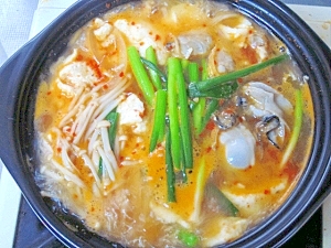 韓流のイチオシ鍋☆　「スンドゥブ純豆腐」