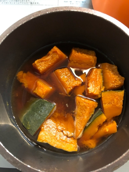 皮まで柔らかなかぼちゃの煮物