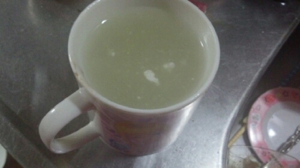片栗粉で葛湯風　とろ～り　しょうが湯