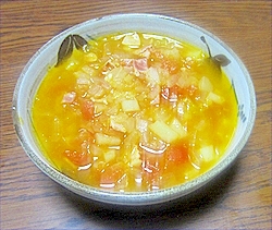 ミネストローネ風トマトスープ