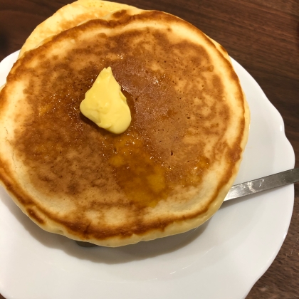 おやつに！ホットケーキ