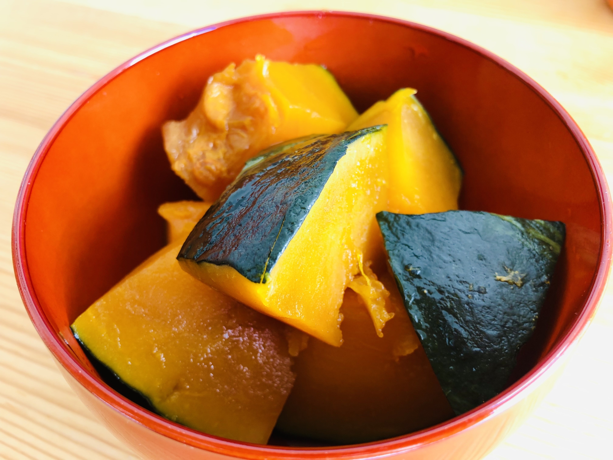 冬至に かぼちゃの煮物 レシピ 作り方 By きのこのみみ 楽天レシピ