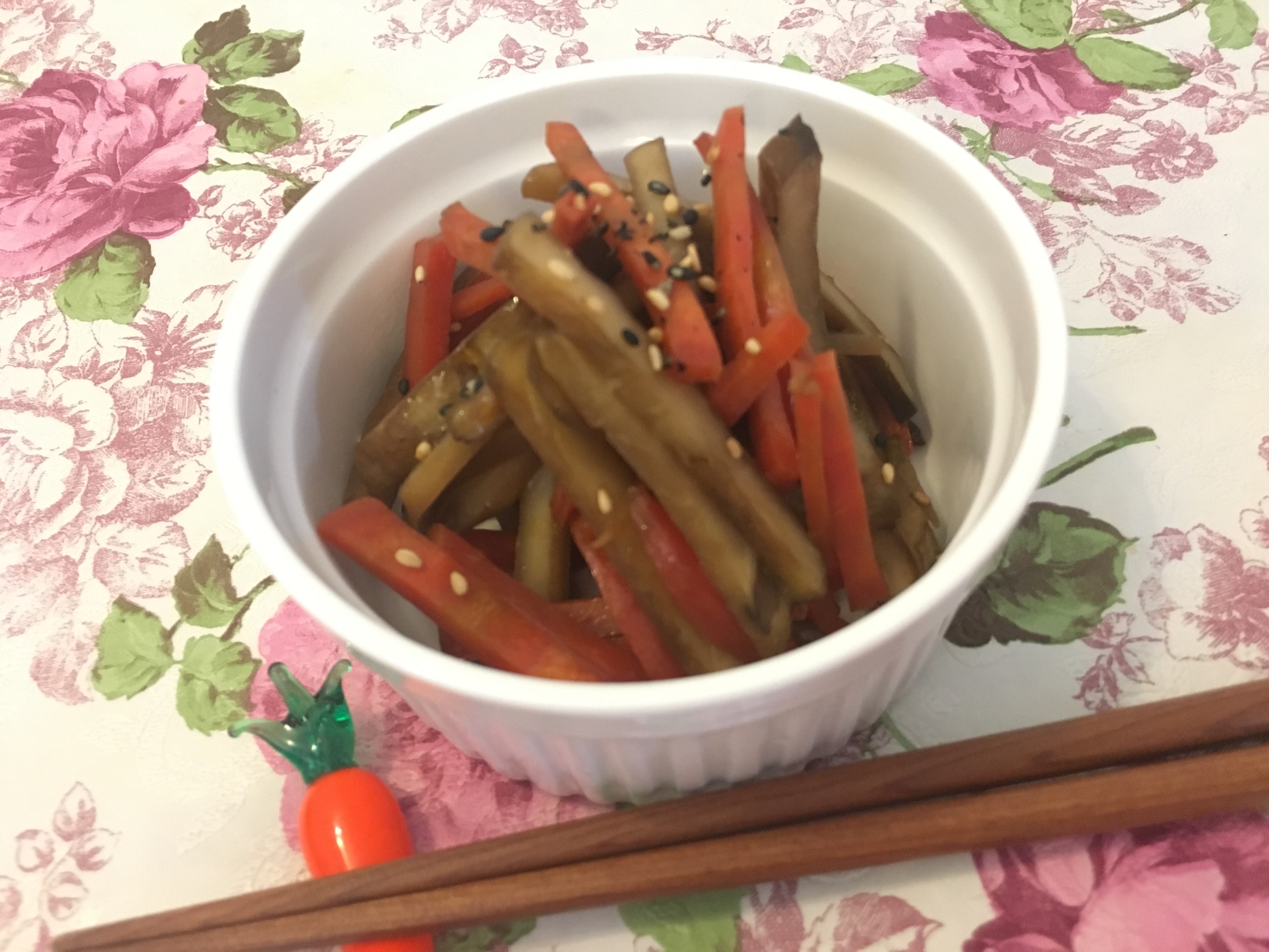 いいとこ取り!キクイモのきんぴら