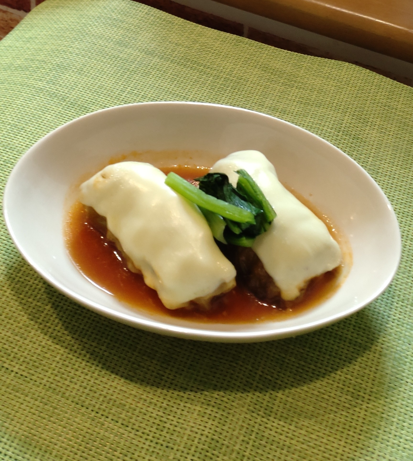 ロールチーズオムキャベツ