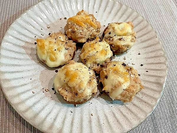 生しいたけのツナマヨ詰めグリル