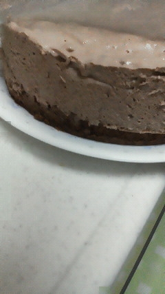 やわらかホンワリ♪　チョコムースケーキ