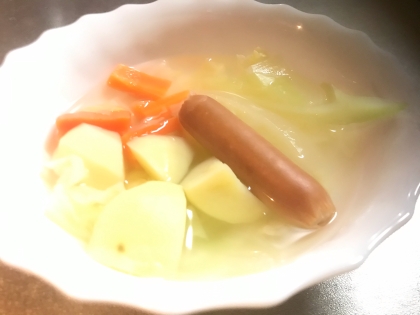 簡単に美味しく野菜を食べることができました！身体も温まりますね。