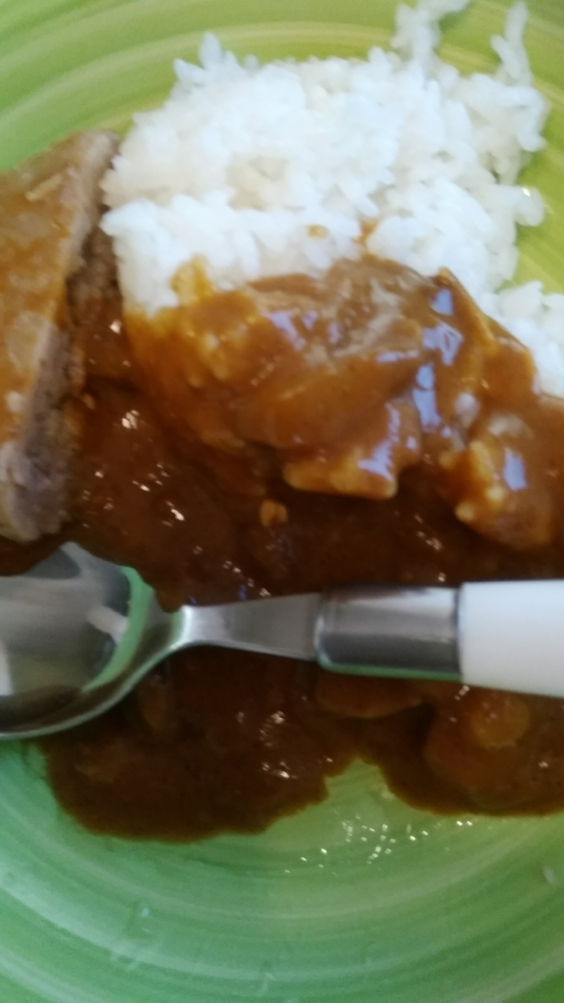 ハンバーグカレー