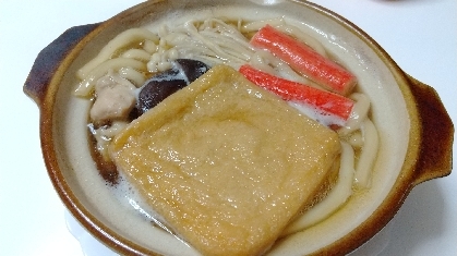 お一人様土鍋の五目うどん