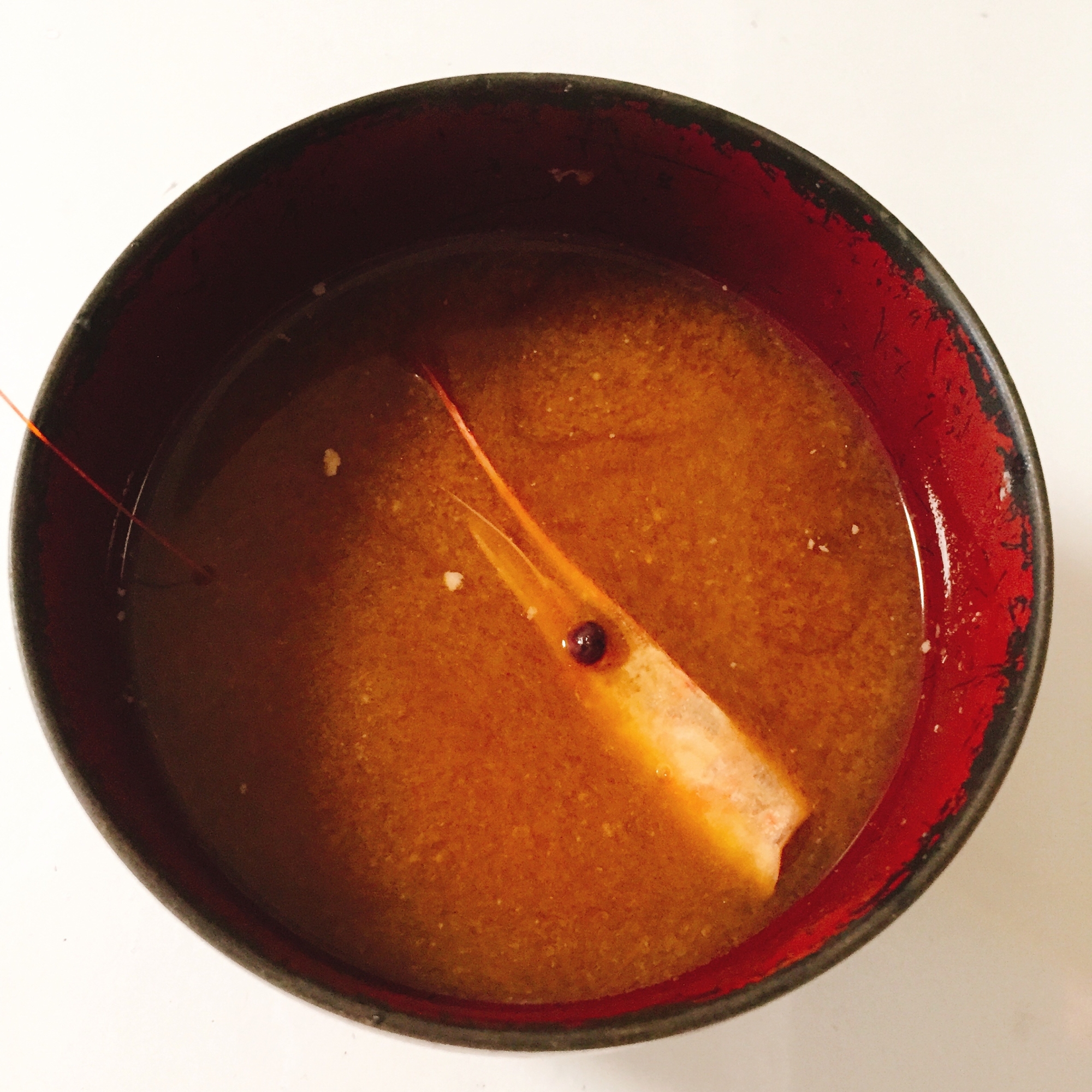 甘エビの味噌汁