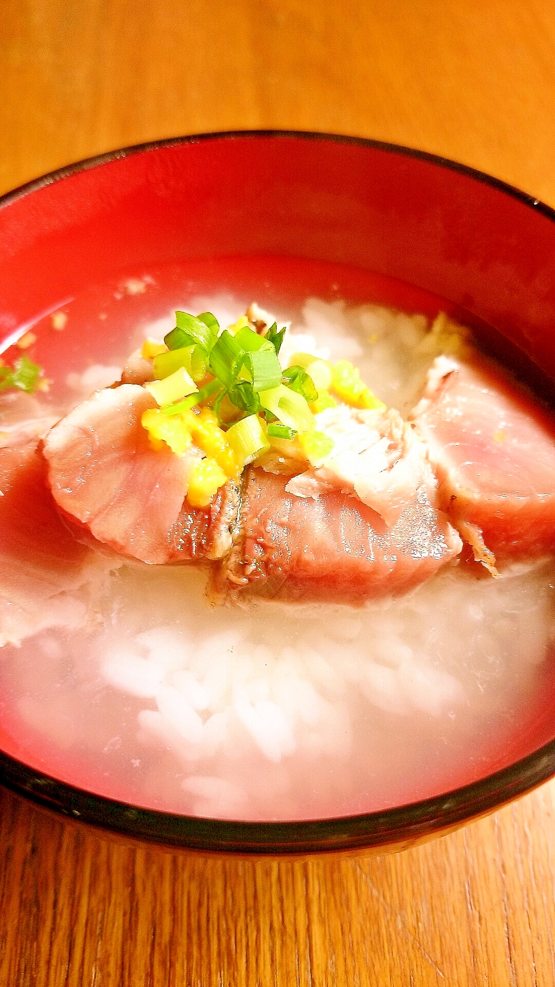 簡単夜食 カツオのタタキのゆず茶漬け レシピ 作り方 By ねここ25 楽天レシピ 簡単夜食 カツオのタタキのゆず茶漬け レシピ 作り方 By ねここ25 楽天レシピ