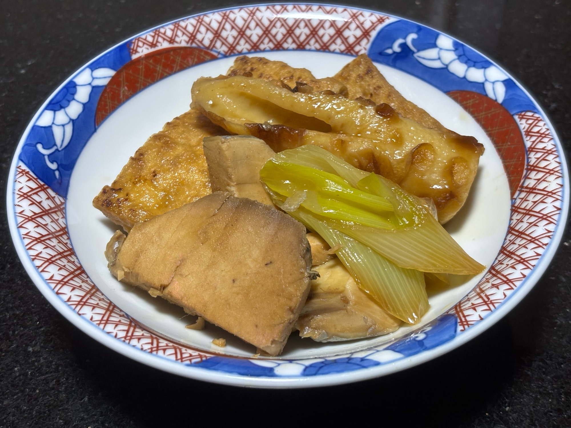 なまり節と揚げの煮物