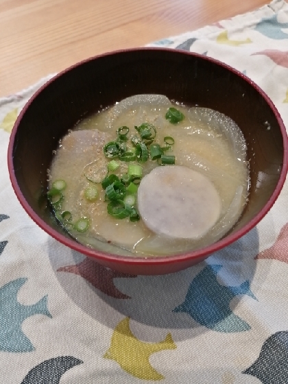 もっちり里芋のお味噌汁