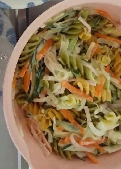細切り野菜のマカロニサラダ