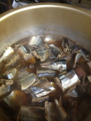 秋刀魚の甘辛煮 レシピ 作り方 By スヌーｐ1008 楽天レシピ