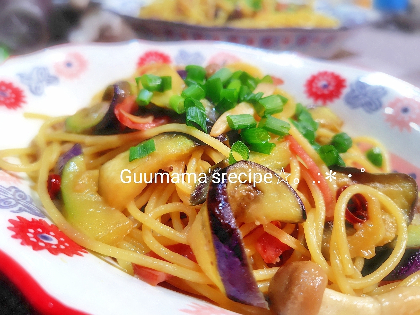 なすトロリン♡なすとベーコンのバター醤油パスタ