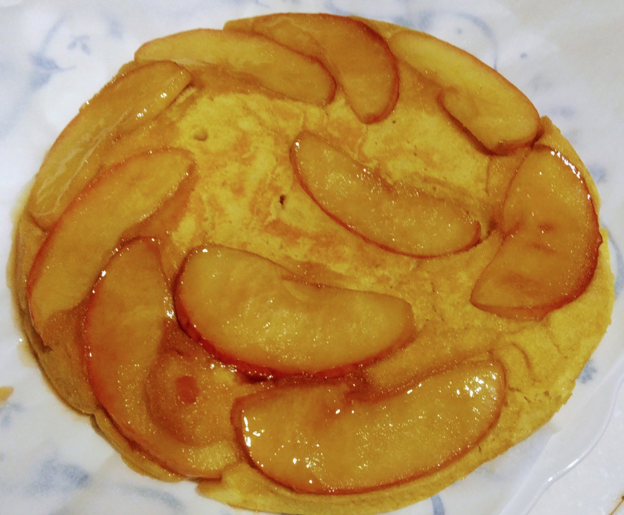 玄米粉リンゴケーキ　グルテンフリー