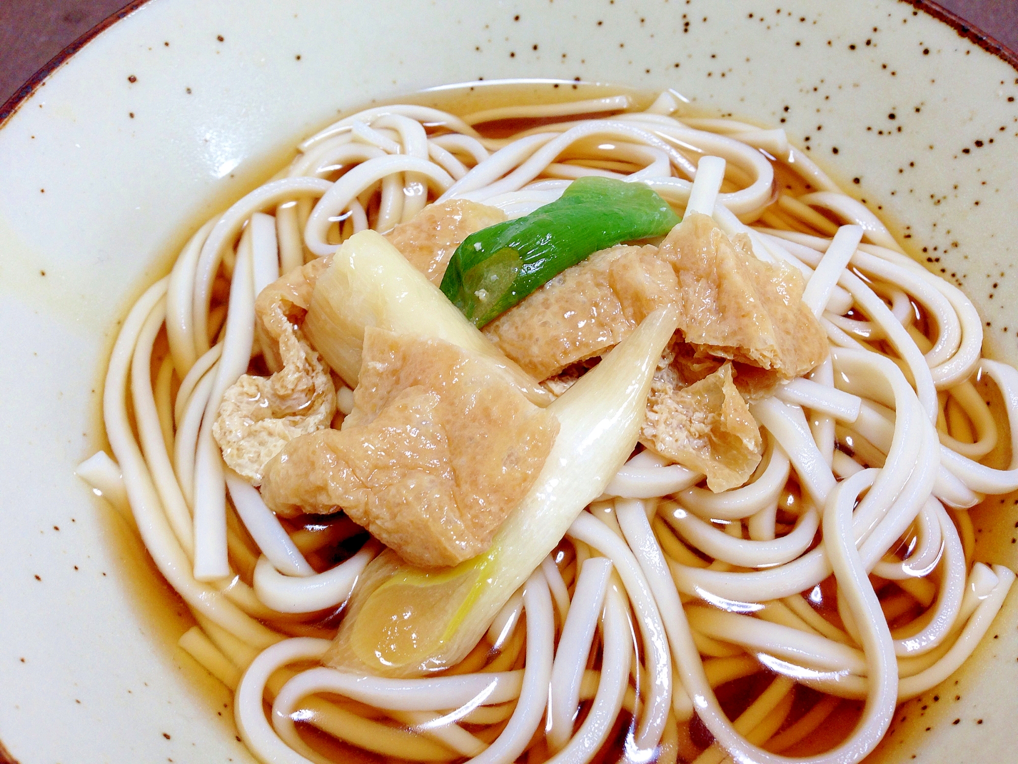 昆布つゆで簡単☆きつねうどん