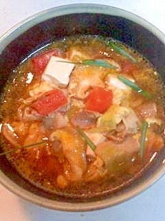 豆腐の和風サンラータン