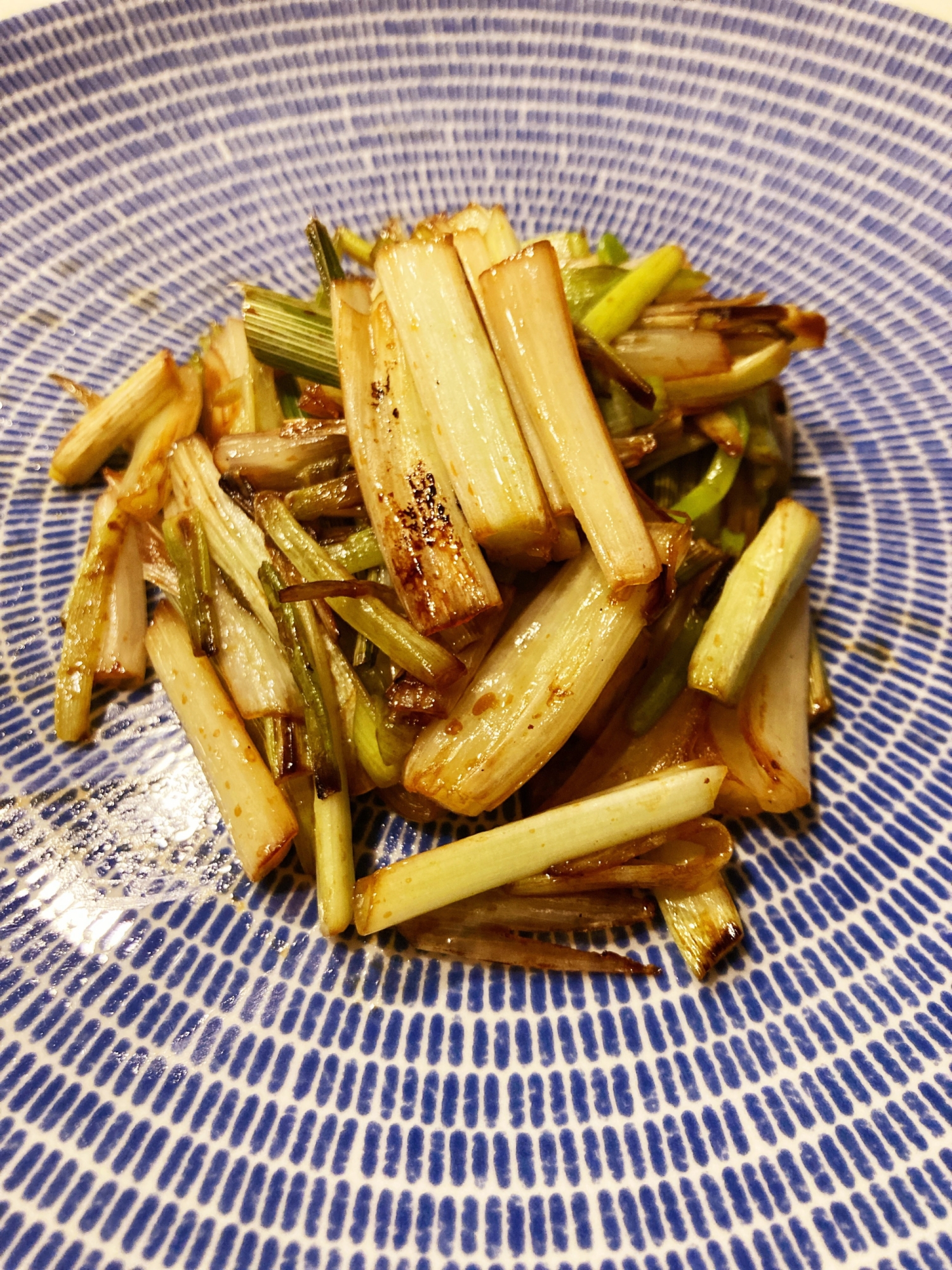 おつまみにも♪エシャレットのバルサミコ酢醤油炒め