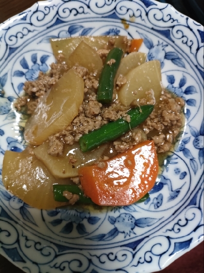 大根そぼろ煮
