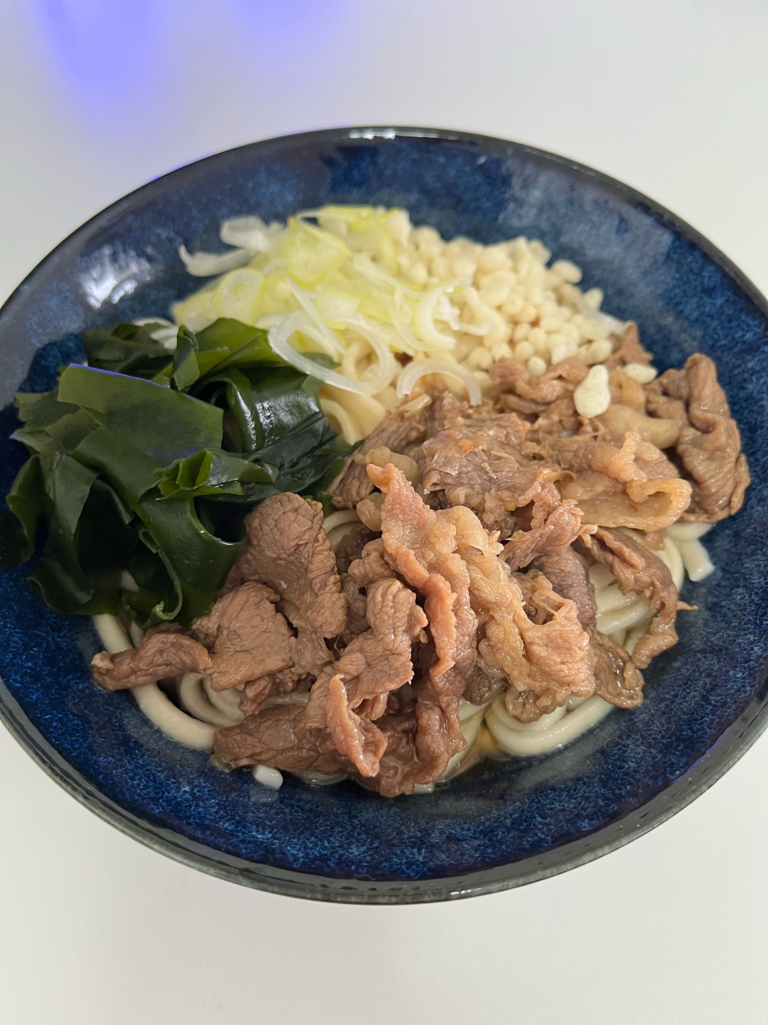 衝撃の肉ぶっかけうどん