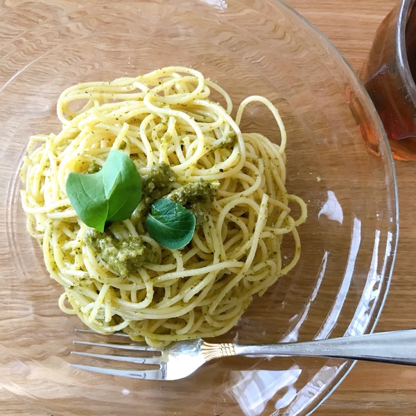 ジェノベーゼ 本格バジルパスタ レシピ 作り方 By Balletmom 楽天レシピ ジェノベーゼ 本格バジルパスタ レシピ 作り方 By Balletmom 楽天レシピ