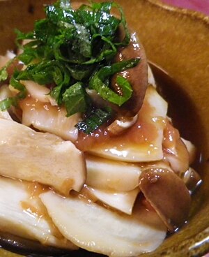 エリンギで、即席つまみ レシピ・作り方 by bapaksan - 楽天レシピ