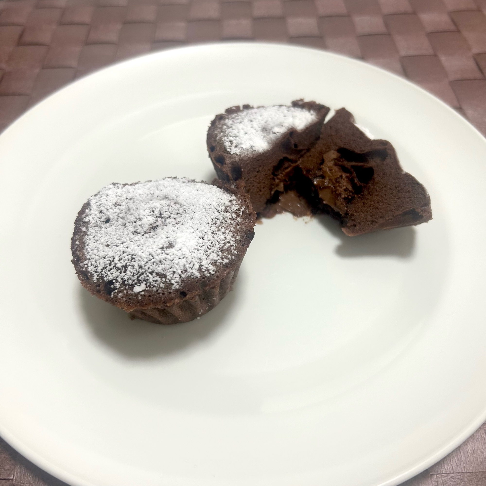 【電子レンジで】米粉フォンダンショコラ