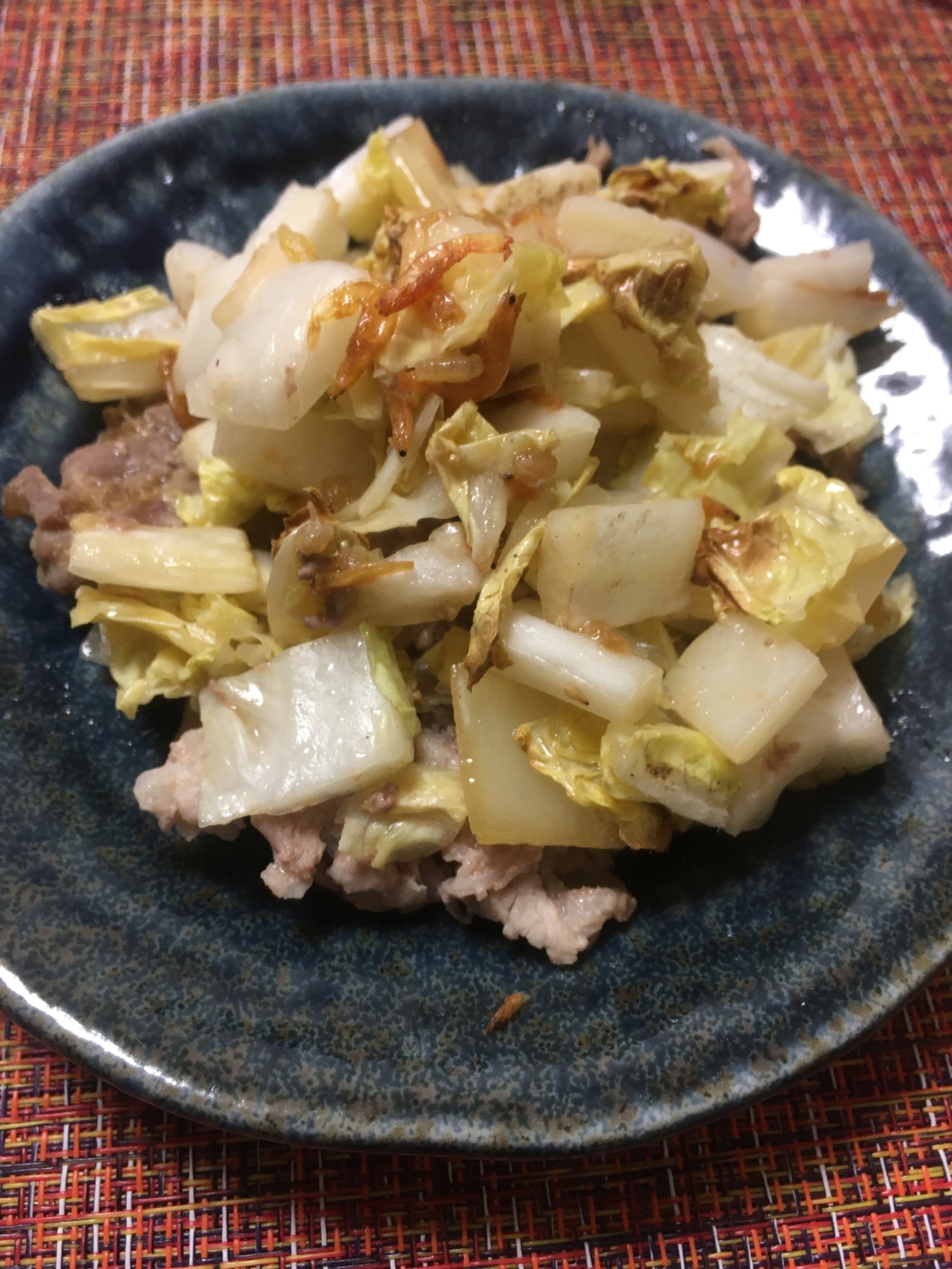 ヘルシオグリエ 豚肉と白菜の醤油麹焼き