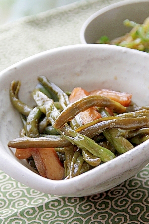 ちょっぴり甘めが美味しい インゲンの煮物 レシピ 作り方 By ひで 楽天レシピ