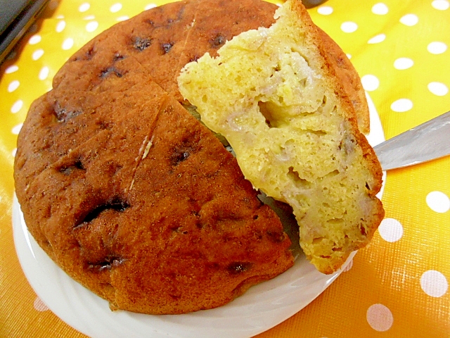 炊飯器で超簡単　バナナケーキ