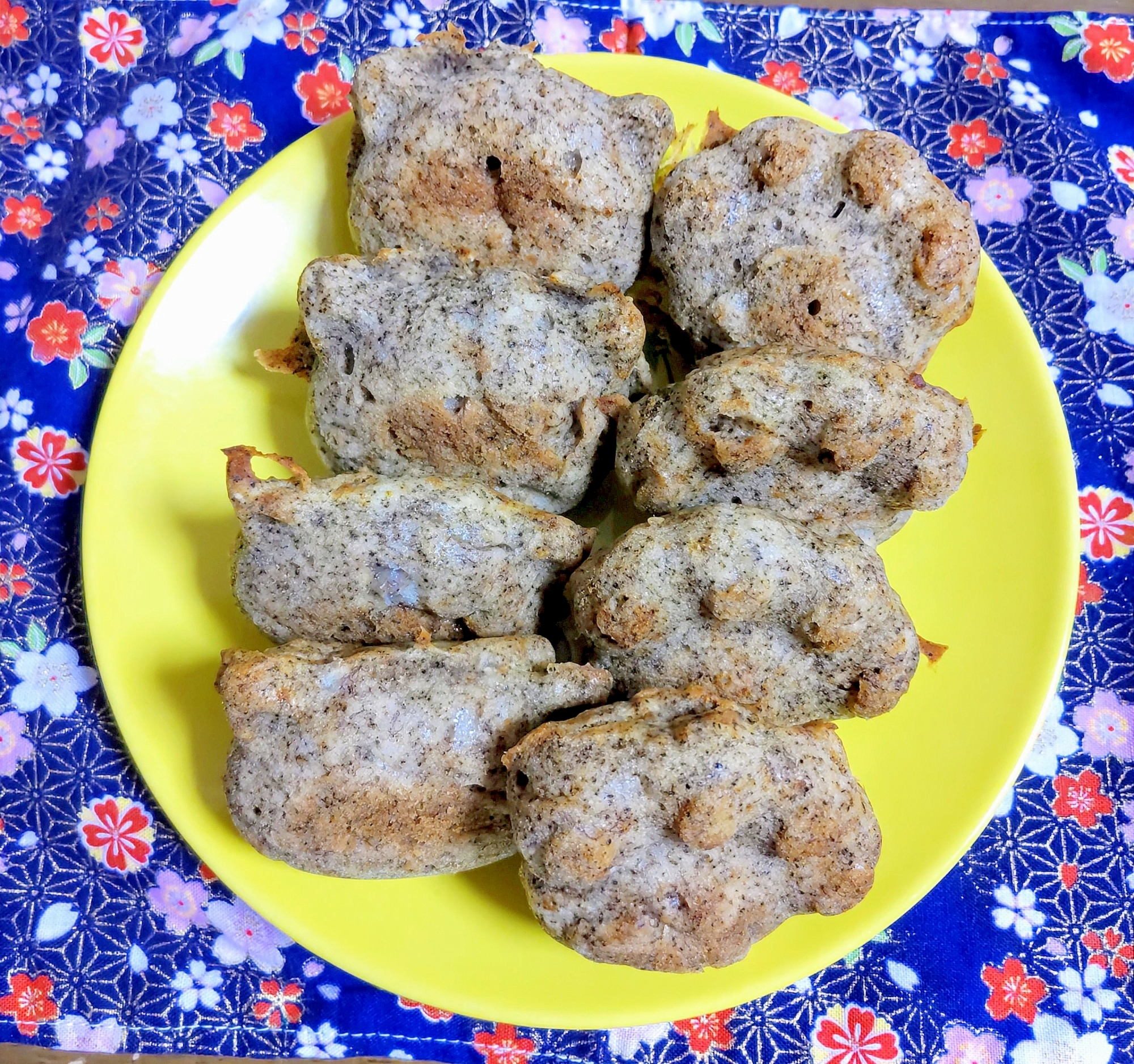 水分＆甘みは完熟バナナだけ☆バナナ米粉紅茶マフィン