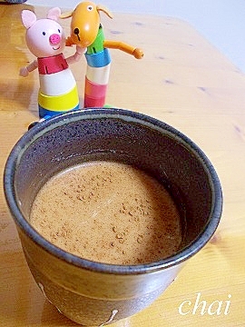 シナモン効果でぽっかぽか☆チャイティー