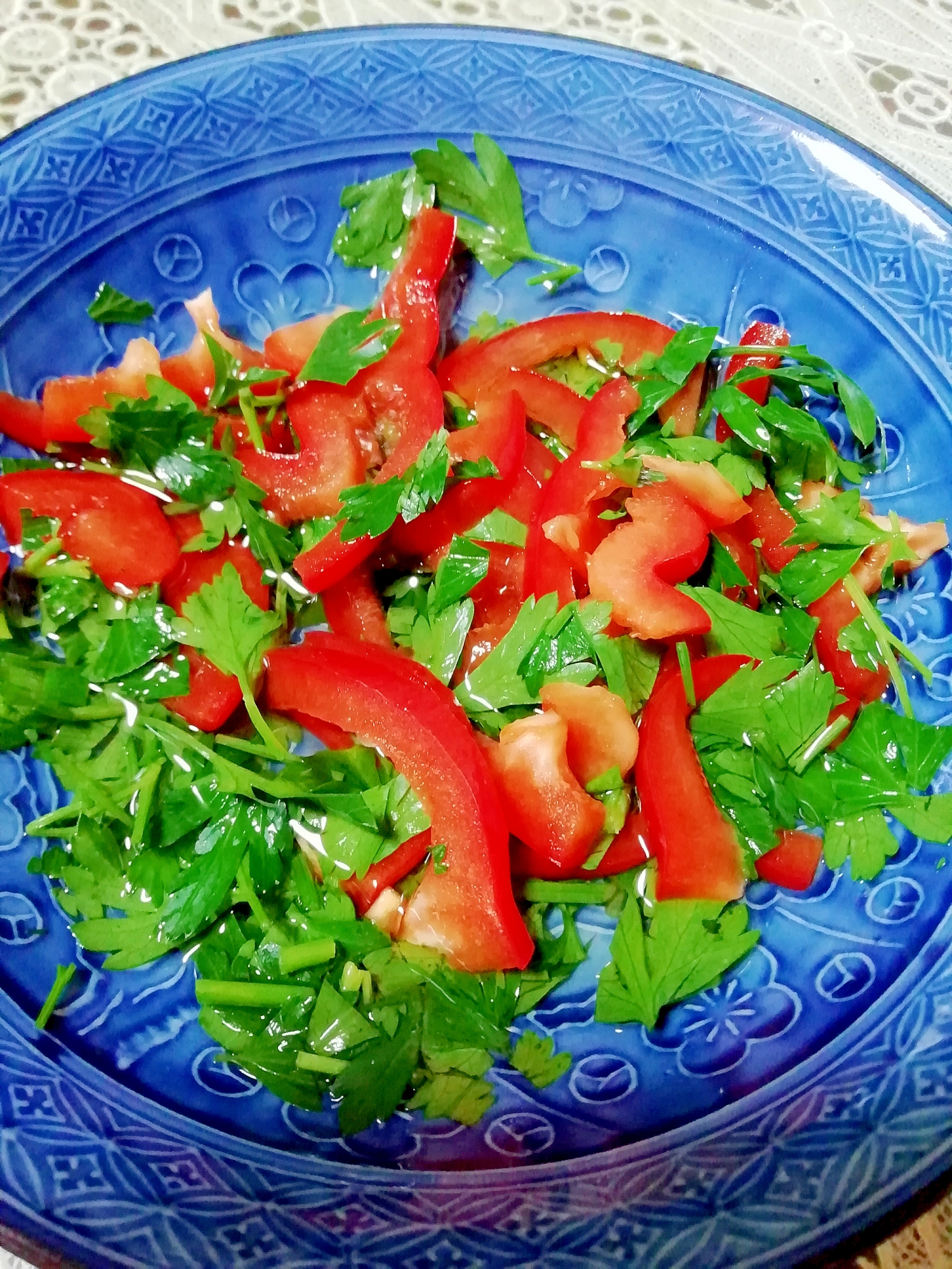 イタリアンパセリとパプリカのかんたん酢漬け レシピ 作り方 By 田舎のばあさん 楽天レシピ イタリアンパセリとパプリカのかんたん酢漬け レシピ 作り方 By 田舎のばあさん 楽天レシピ