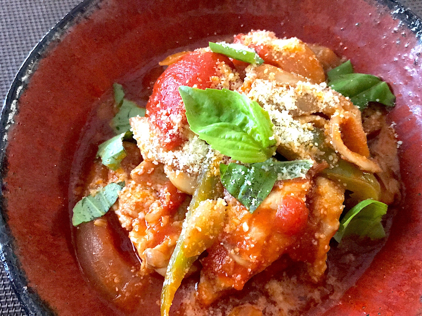 本格イタリアン風 チキンのトマト煮 パーティーにも レシピ 作り方 By Balletmom 楽天レシピ 本格イタリアン風 チキンのトマト煮 パーティーにも レシピ 作り方 By Balletmom 楽天レシピ