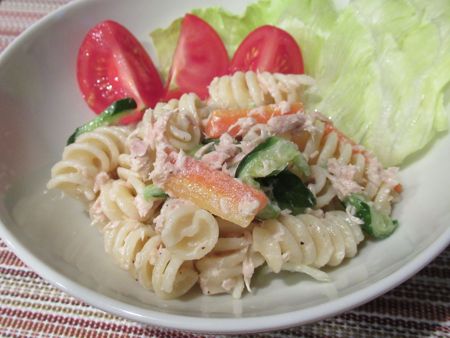 ショートパスタのツナマヨサラダ レシピ 作り方 By みーちゃん6914 楽天レシピ ショートパスタのツナマヨサラダ レシピ 作り方 By みーちゃん6914 楽天レシピ