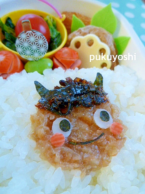 キャラ弁 梅干しde鬼さん レシピ 作り方 By ぷくよし 楽天レシピ キャラ弁 梅干しde鬼さん レシピ 作り方 By ぷくよし 楽天レシピ