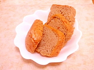 蕎麦粉＆薄力粉で作るHBパン