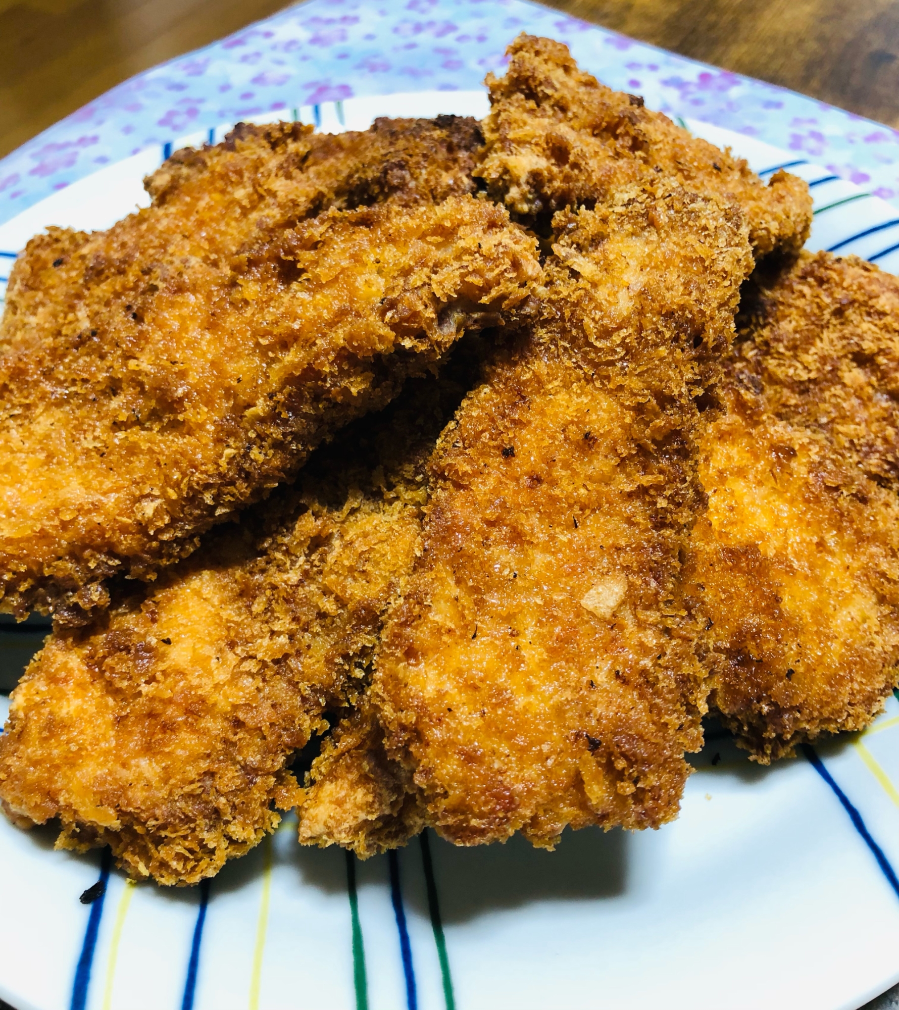 お弁当にも♪パッター液でひとくちトンカツ