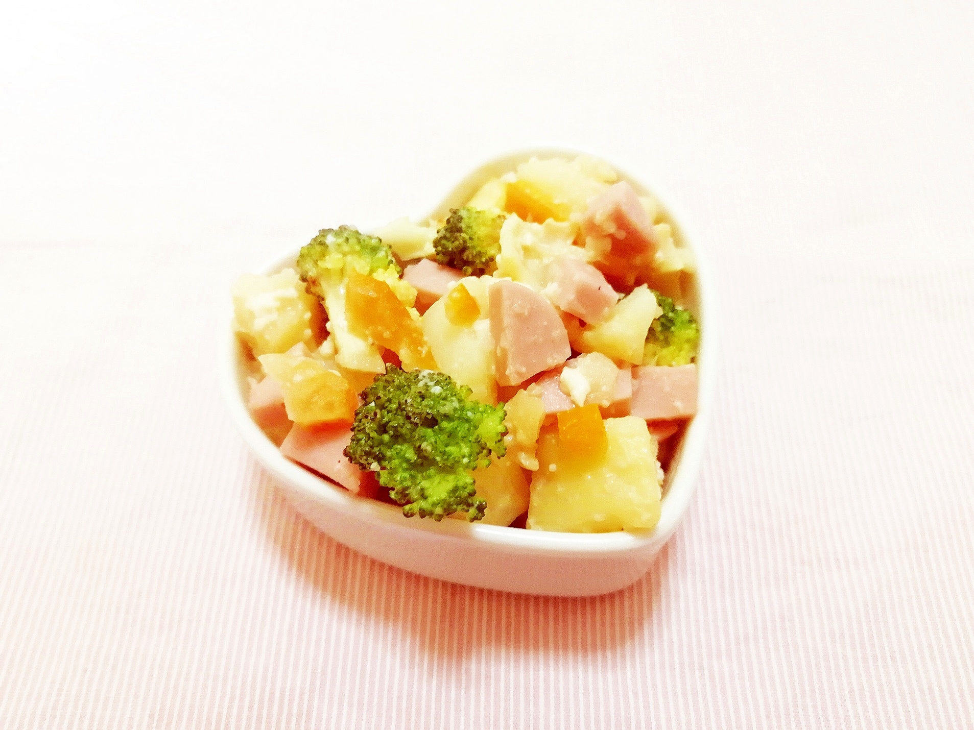 甘夏風味♪ブロッコリーと豆腐のポテトサラダ