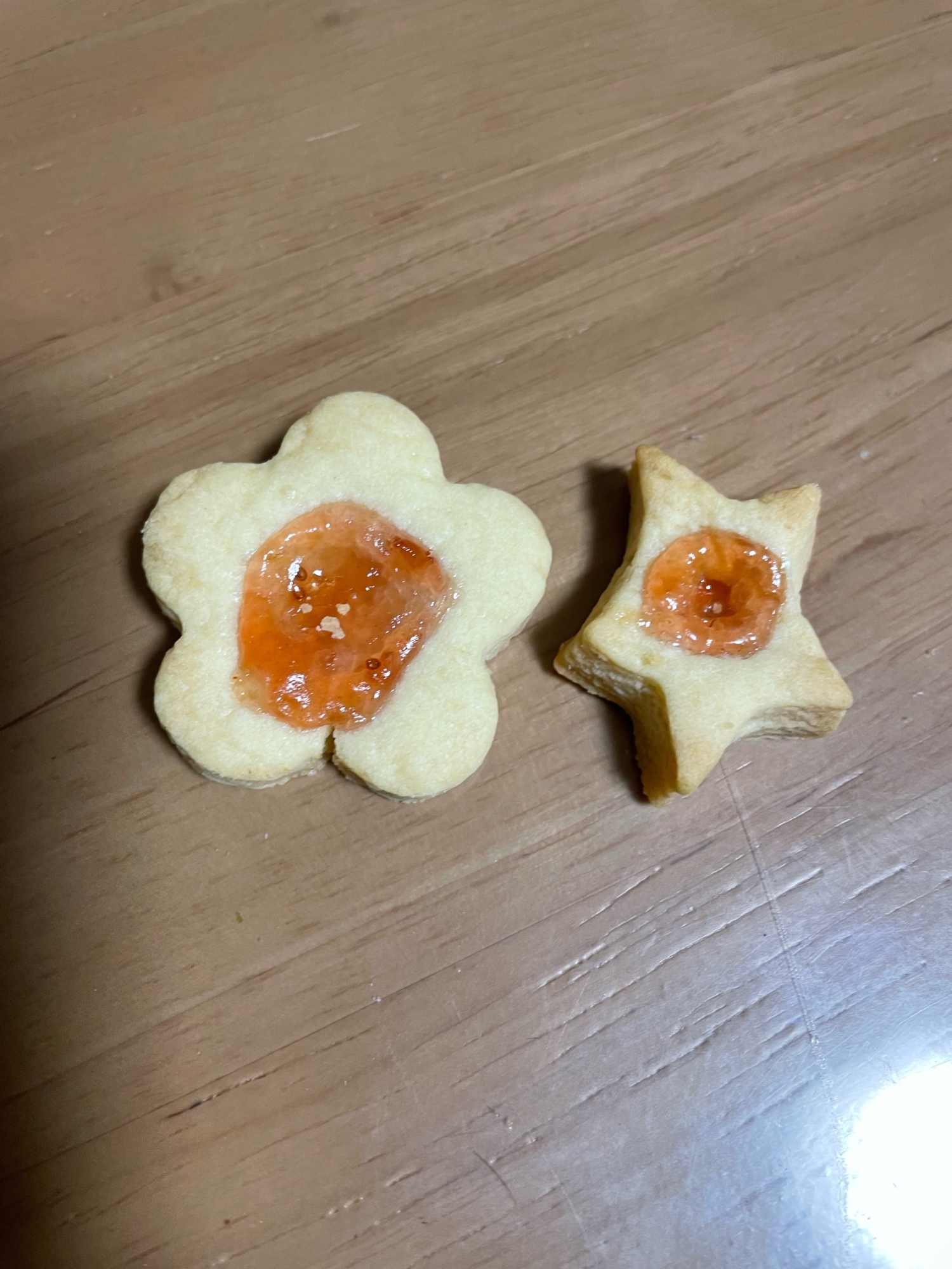 ジャムクッキー（花）