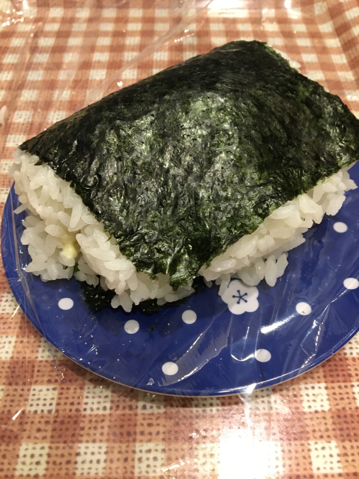 天かすのおにぎりサンド