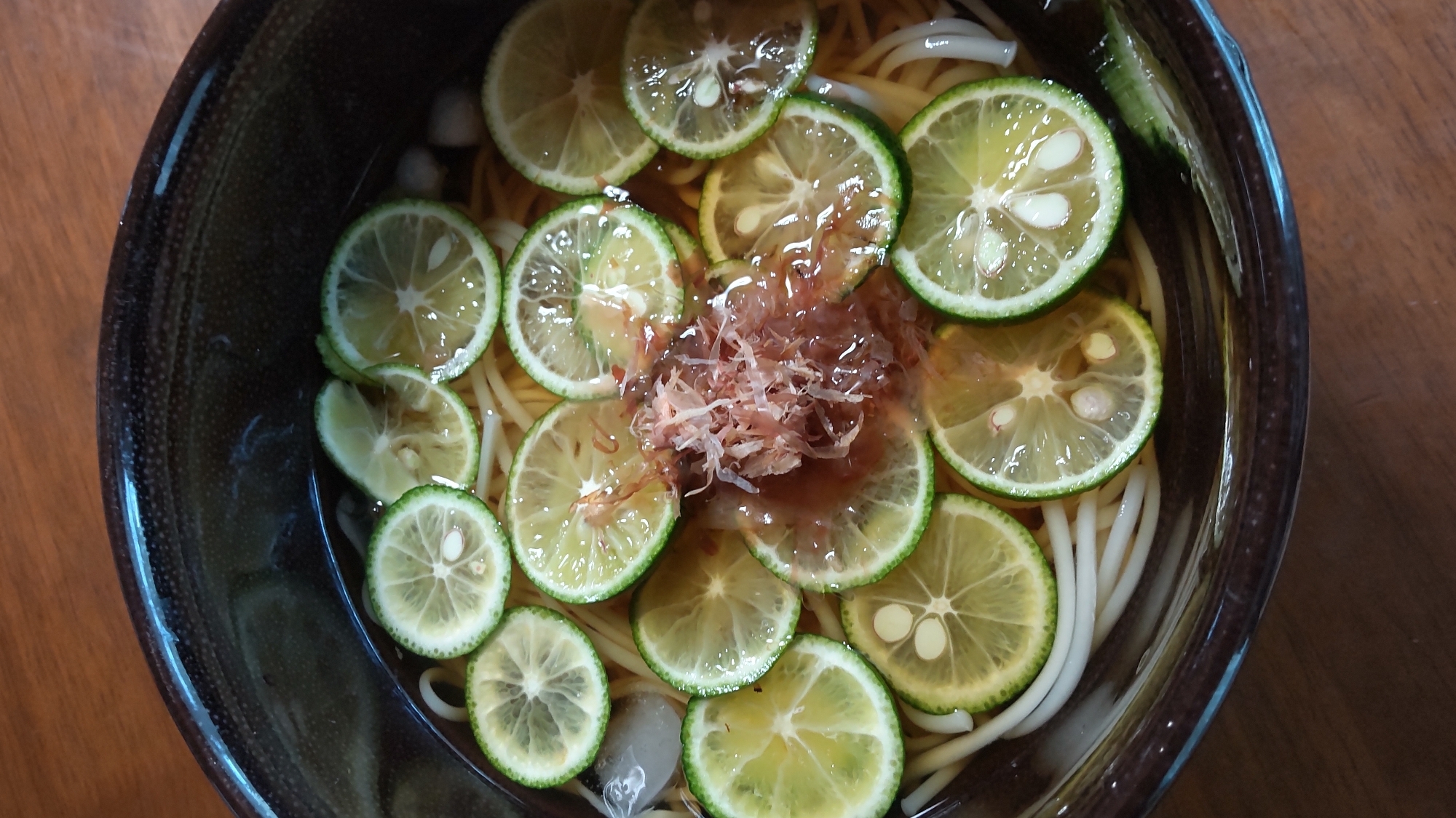 さっぱり　すだちうどん