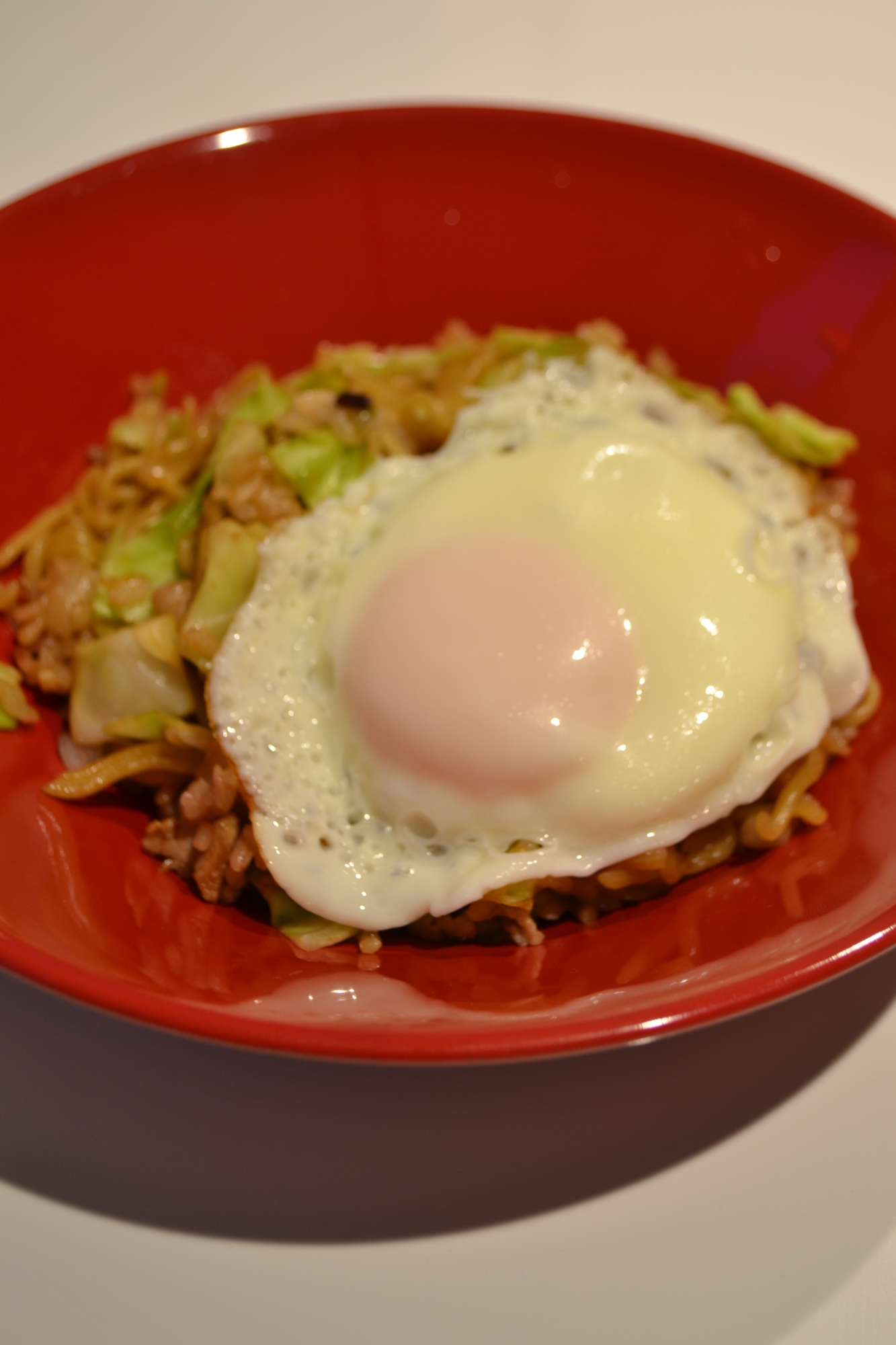 *三十雑穀ご飯のそばめし*