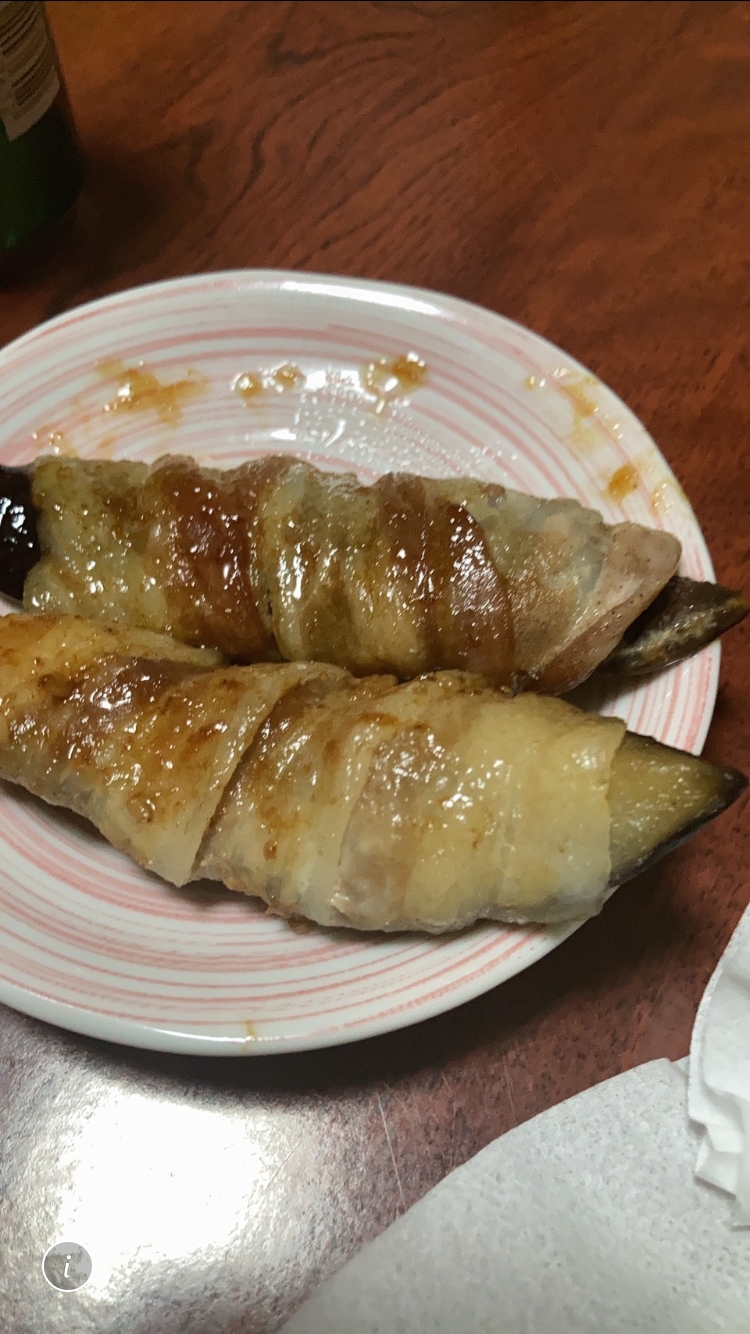 【味付けは焼肉のタレで簡単】ナスの肉巻き