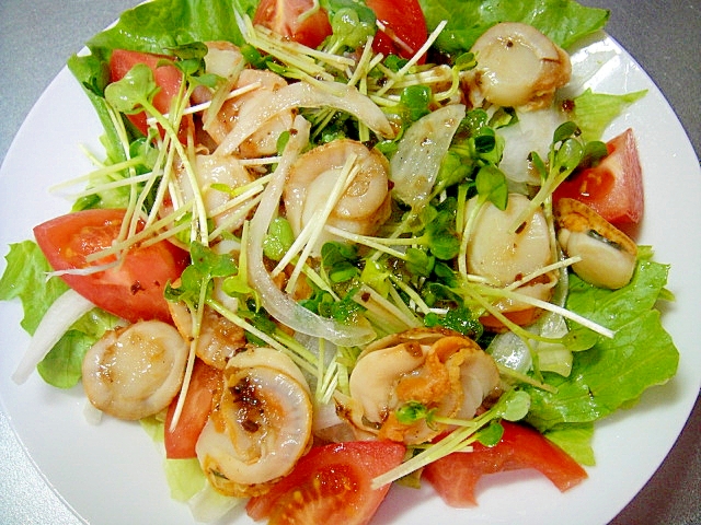 ベビーホタテ乗せグリーンサラダ レシピ 作り方 By Mint74 楽天レシピ ベビーホタテ乗せグリーンサラダ レシピ 作り方 By Mint74 楽天レシピ