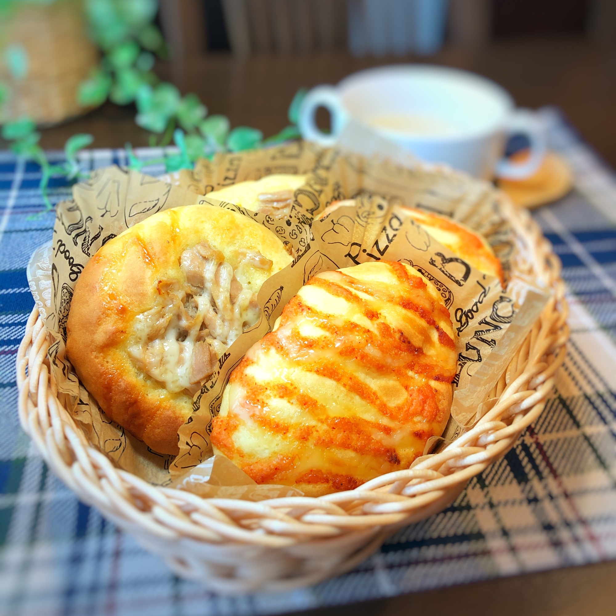 ホットケーキミックスの惣菜パン
