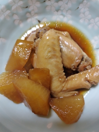 大根と手羽先のさっぱり煮