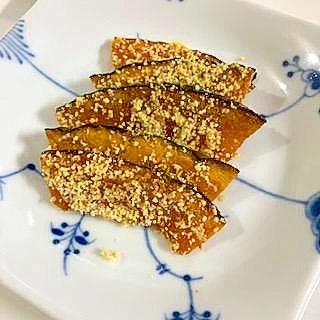 かぼちゃのチーズ焼き　カレー風味